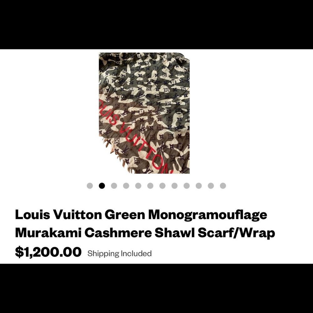 Louis Vuitton scarf